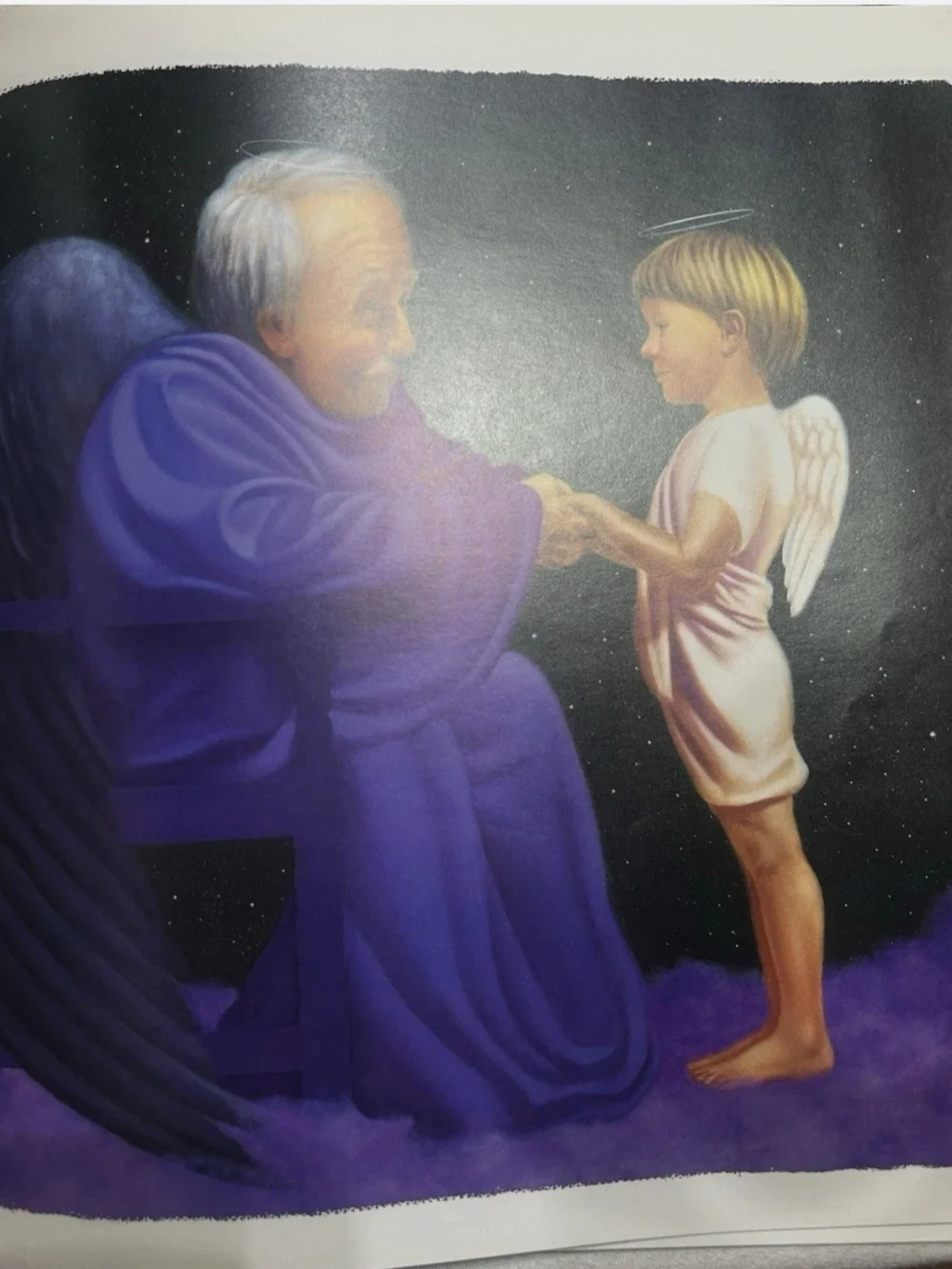 Children's Christmas book The Littlest Angel written by Charles Tazewell and ill